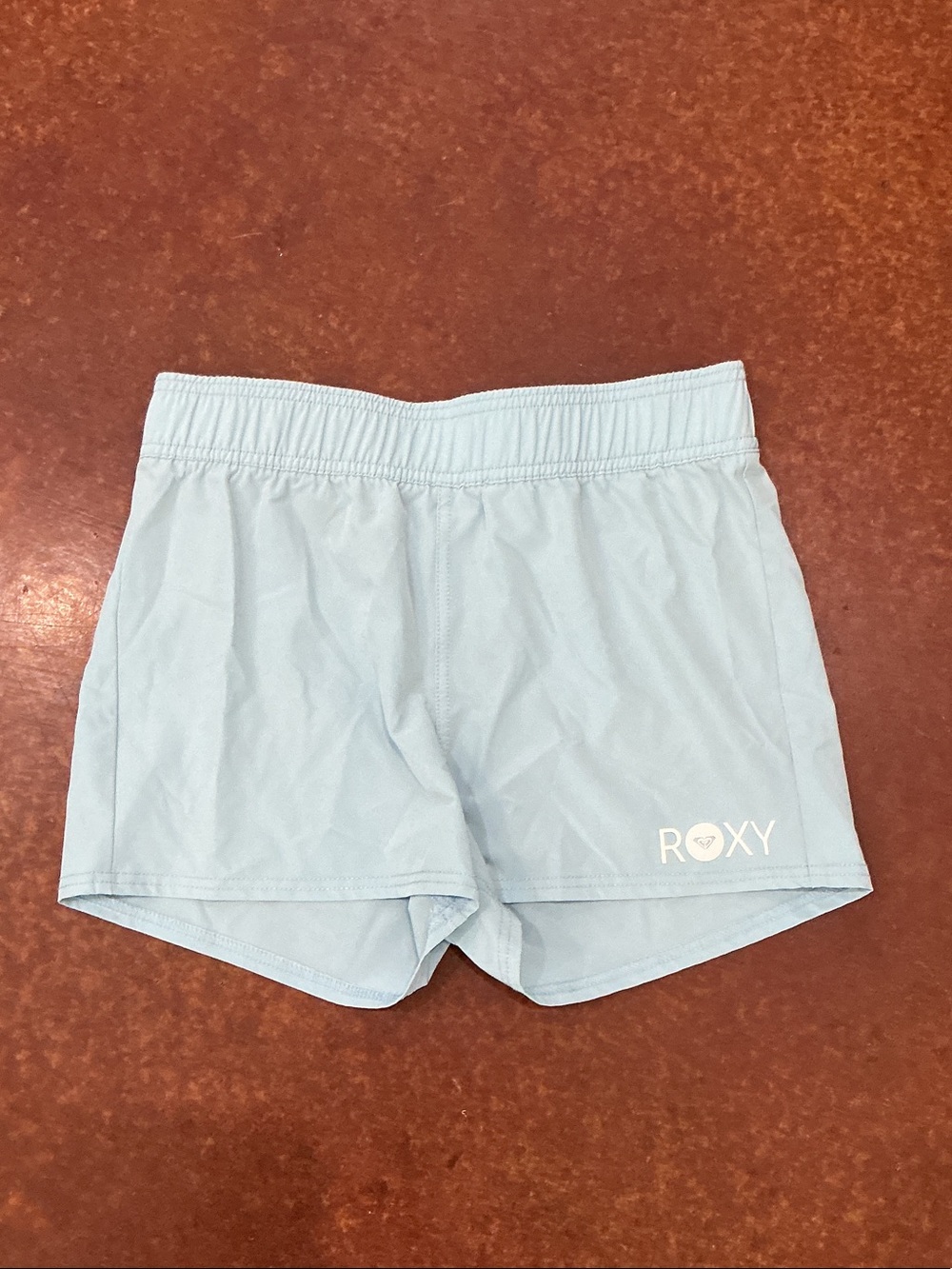 Roxy Light Blue Girls' Athletic Shorts